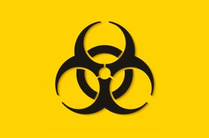 バイオハザードマークとは?マークの色ごとの意味や感染性廃棄物の保管方法について解説