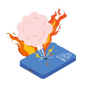モバイルバッテリーの発火・事故事例